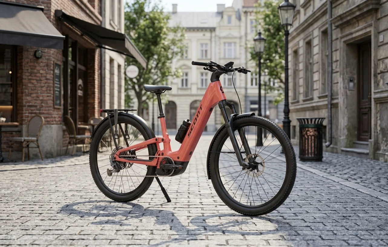 Scott E-Ville la nueva e-bike urbana de doble suspensión que arrasa en autonomía y confort