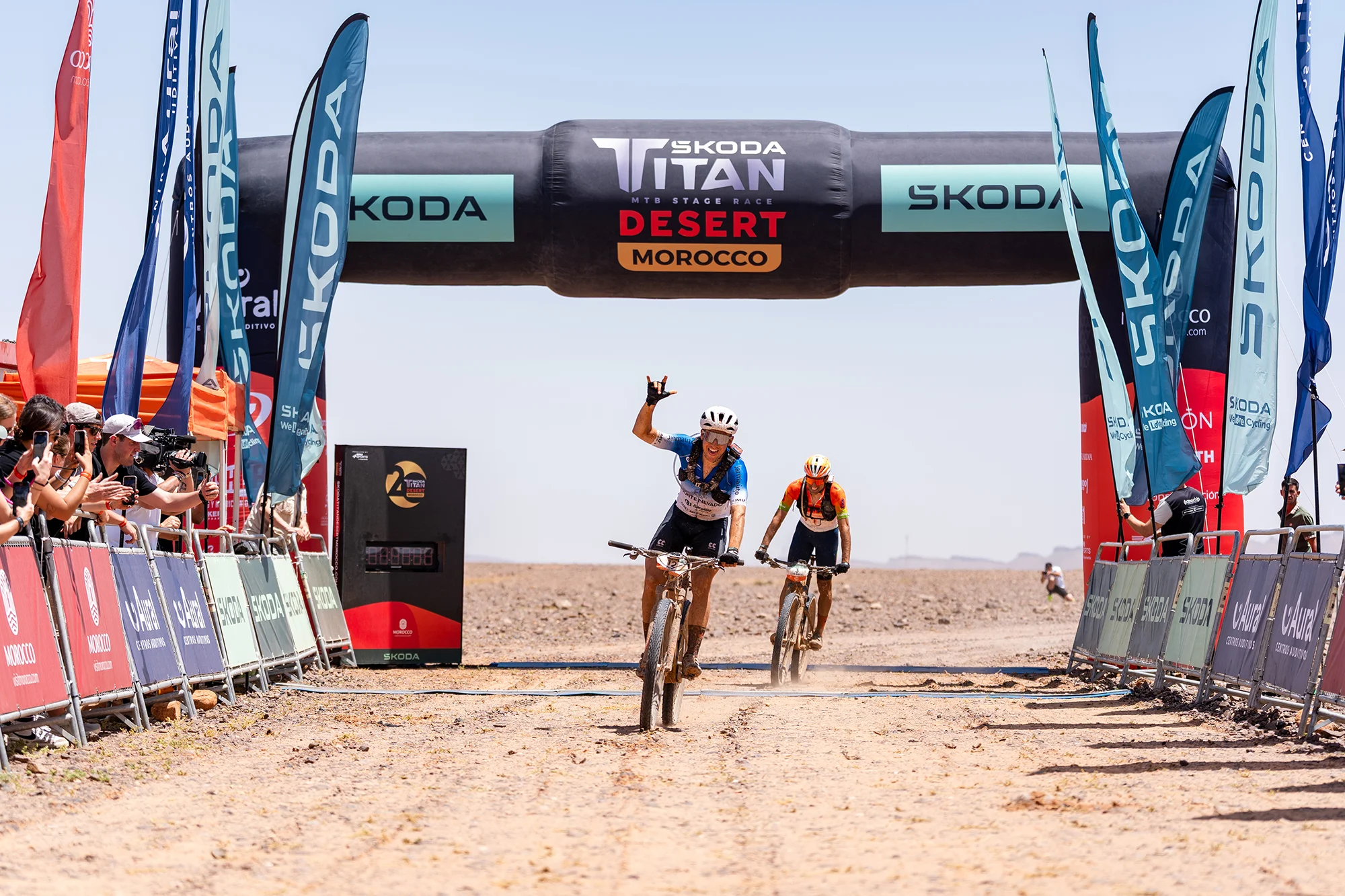 Segunda etapa Skoda Titan Desert Morocco: Victoria para Noel Martín y Pili Fernández amplía su liderato  