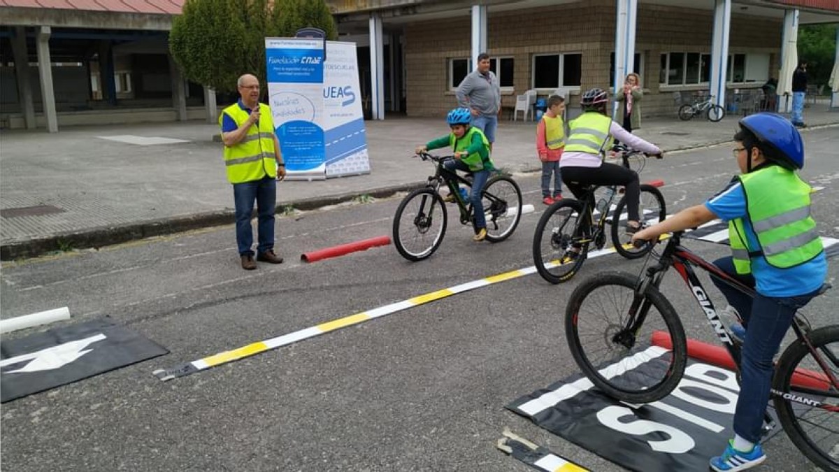 Seguridad vial para los más pequeños en Cangas del Narcea