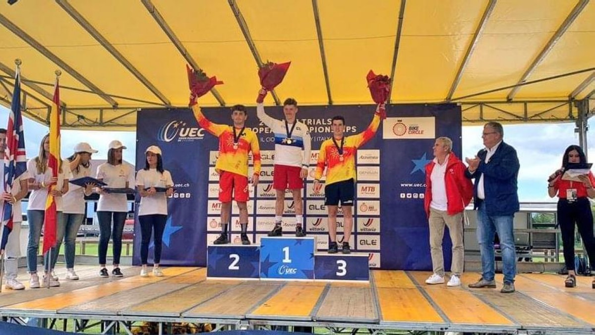 Seis medallas para la Selección Española en el Europeo de Trial 2020