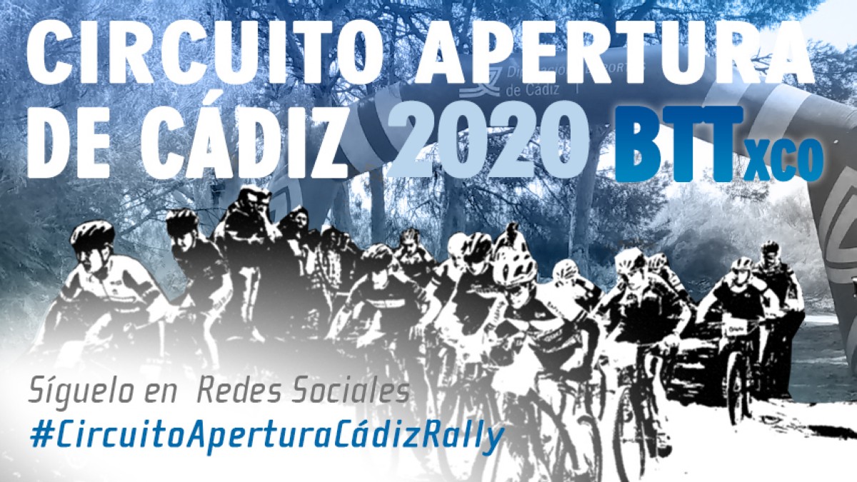 Seis pruebas en calendario del Circuito Apertura de Cádiz XCO 2020