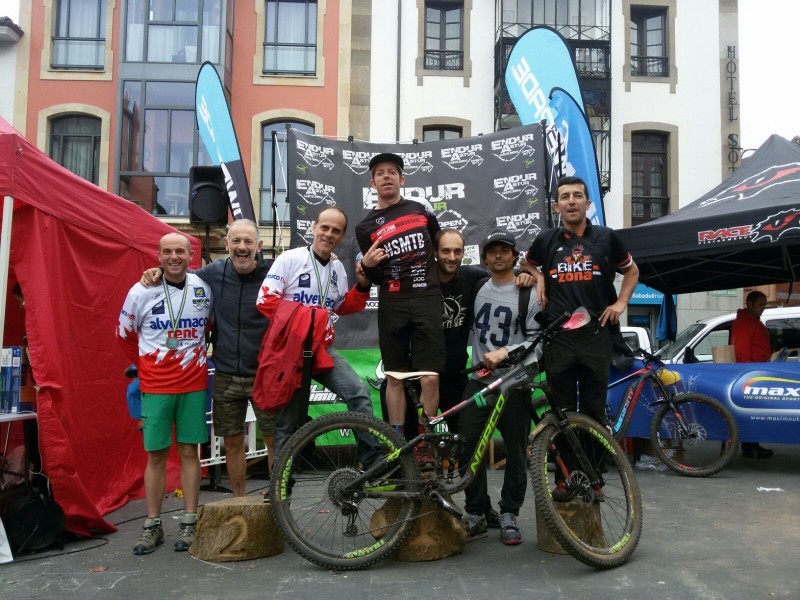 Sergio Diez Tapia (Bz Team) disfrutando del Enduro en Salas