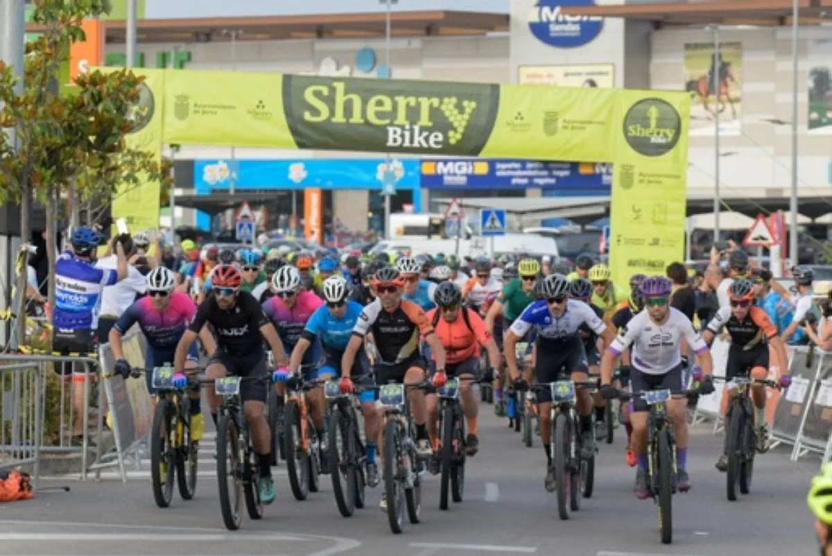 Sherry Bike celebró una exitosa segunda edición con 800 participantes