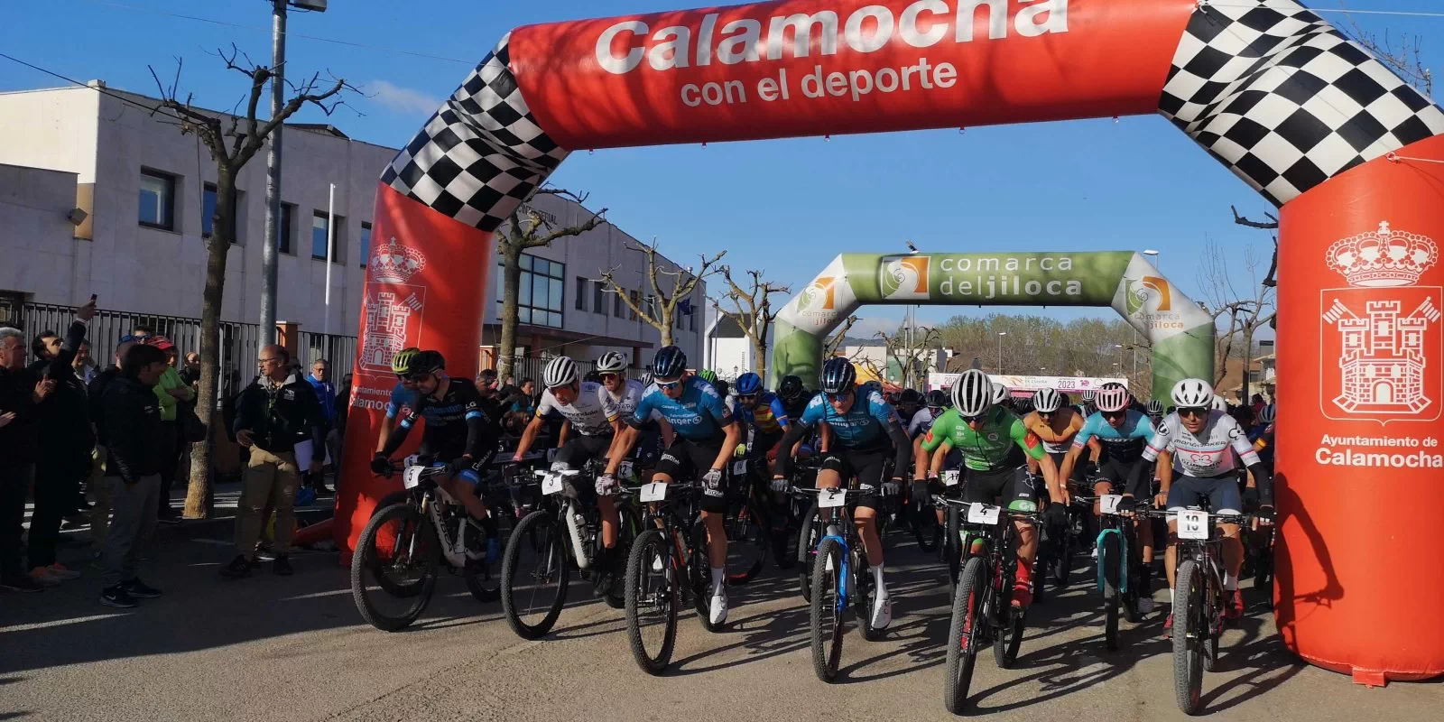 Simon Stiebjahn y Tessa Kortekaas ganan la Jamón Bike de Calamocha