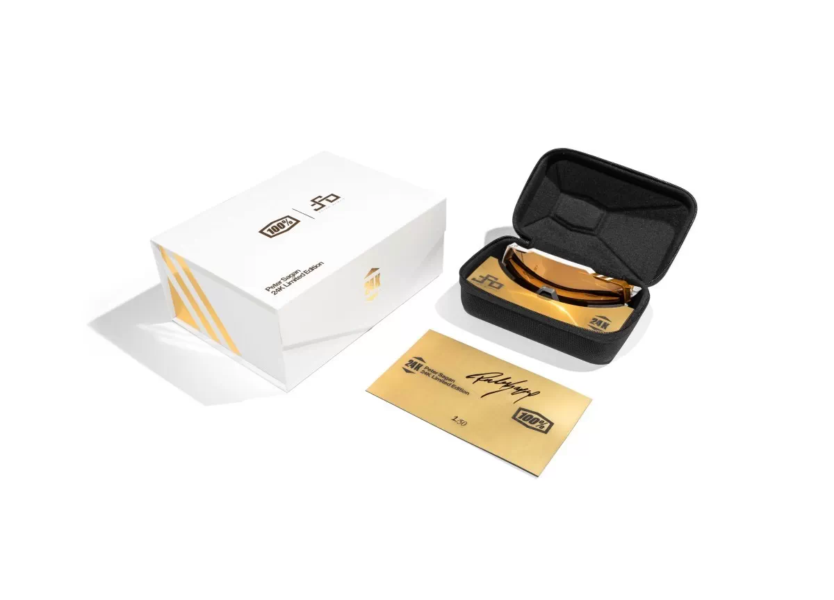 Sorteo de gafas edición Ultra Limitada 24K Peter Sagan Speedtrap contra el cáncer infantil