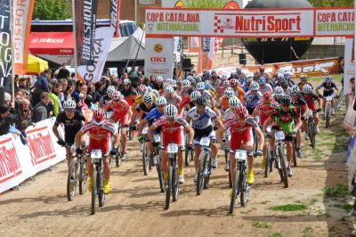 Iván Díaz y Anna Villar vencen en la segunda prueba de Copa Catalana BTT 