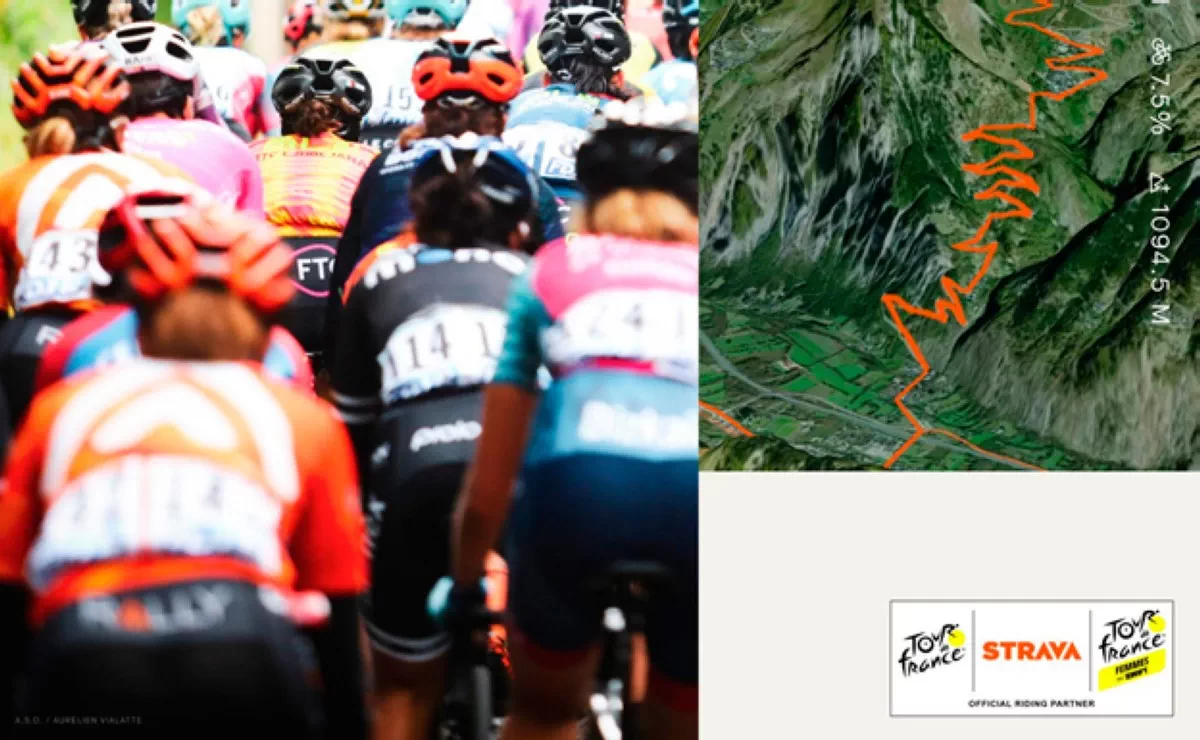 Strava anuncia un acuerdo oficial con el Tour de Francia para poder revivir cada etapa