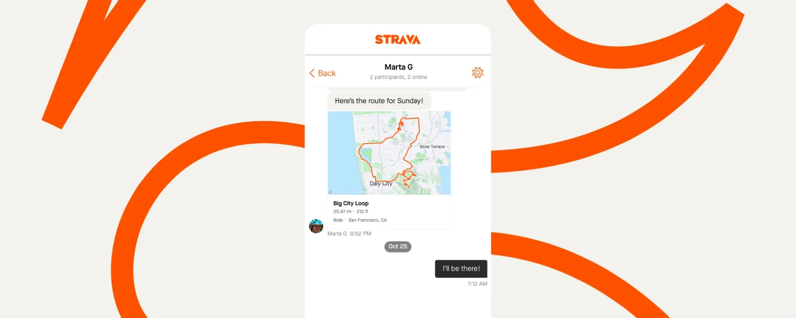 Strava lanza su nueva función de mensajería integrada dentro de la plataforma