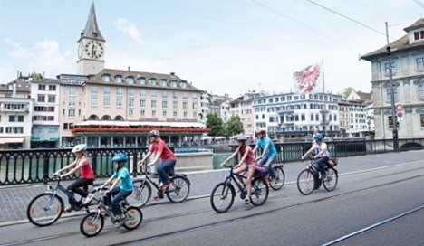 Suiza incluirá a la bicicleta en su constitución