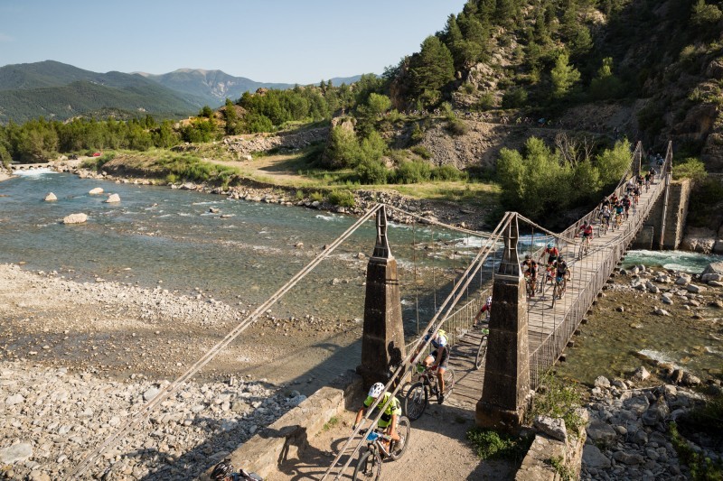 Superada la etapa más corta de la Transpyr 2017