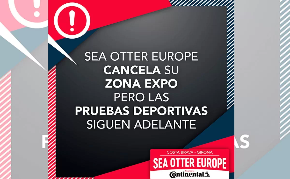 Suspendida la feria Sea Otter Europe 2020 aunque se mantienen algunas pruebas deportivas