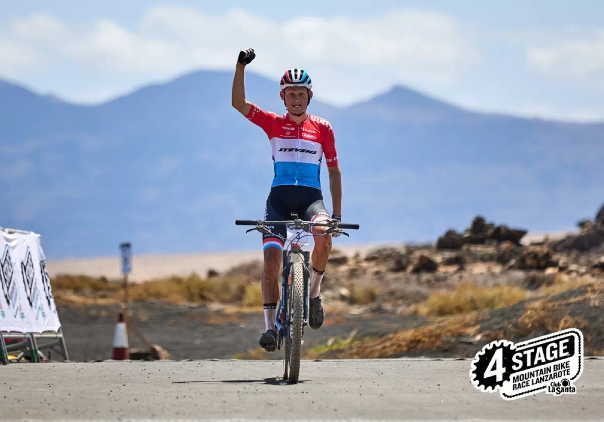 Sören Nissen y Anne-Dorthe Lisbygd, campeones de la 4 Stage MTB Race Lanzarote