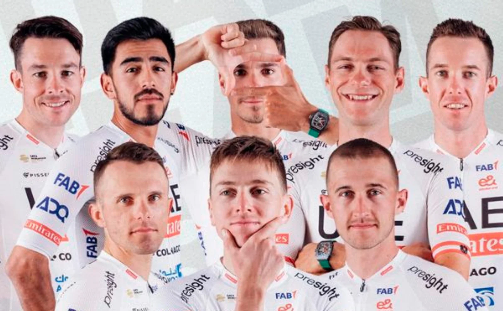 Tadej Pogacar con ganas de debutar en el Giro de Italia con el UEA Emirates