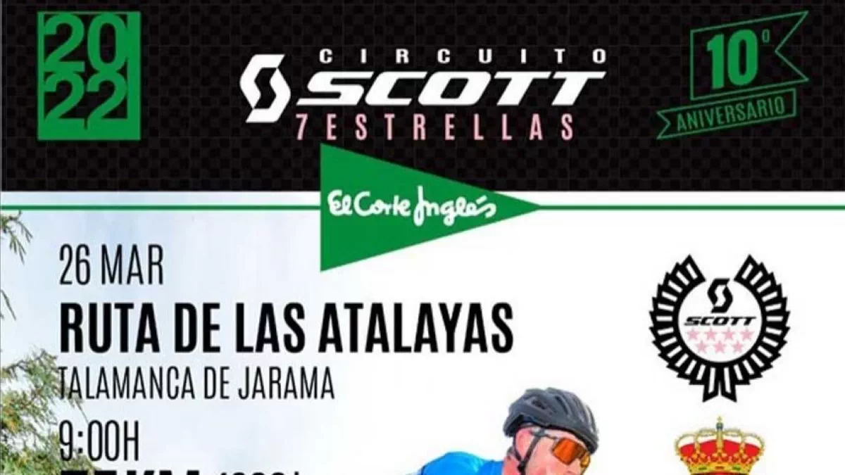 Talamanca del Jarama próxima cita en el calendario del Circuito Scott 7 Estrellas