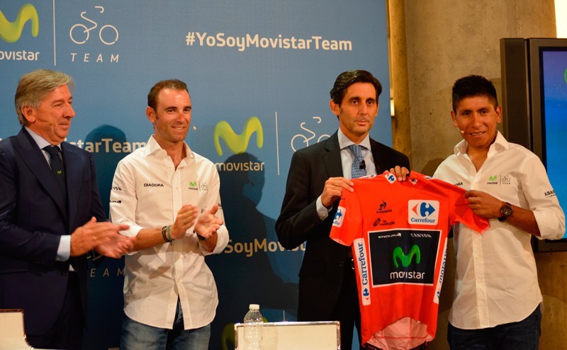 Telefónica renueva su confianza en el Movistar Team