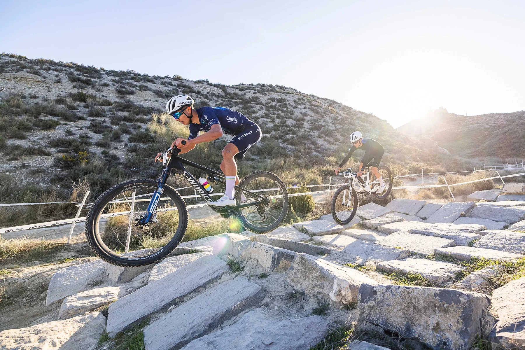 Terpstra y Lillelund se visten de líderes en la Copa de España XCO RALI 2026 en Zaragoza