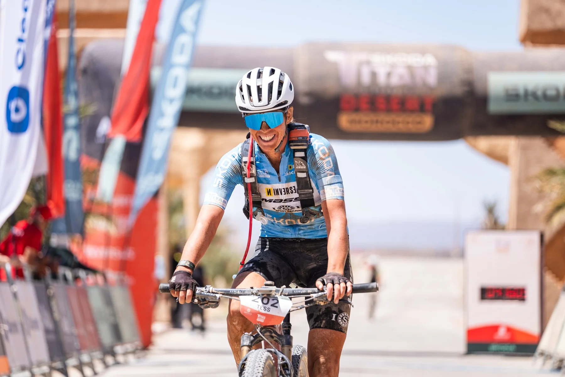 Tessa Kortekaas consigue el Top 10 absoluto en la Skoda Titan Desert Morocco 2026