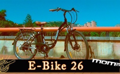 Test bicicleta eléctrica Moma Ebike26 