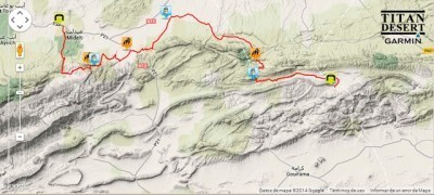 Titan Desert 2014: Hoy 136 km.