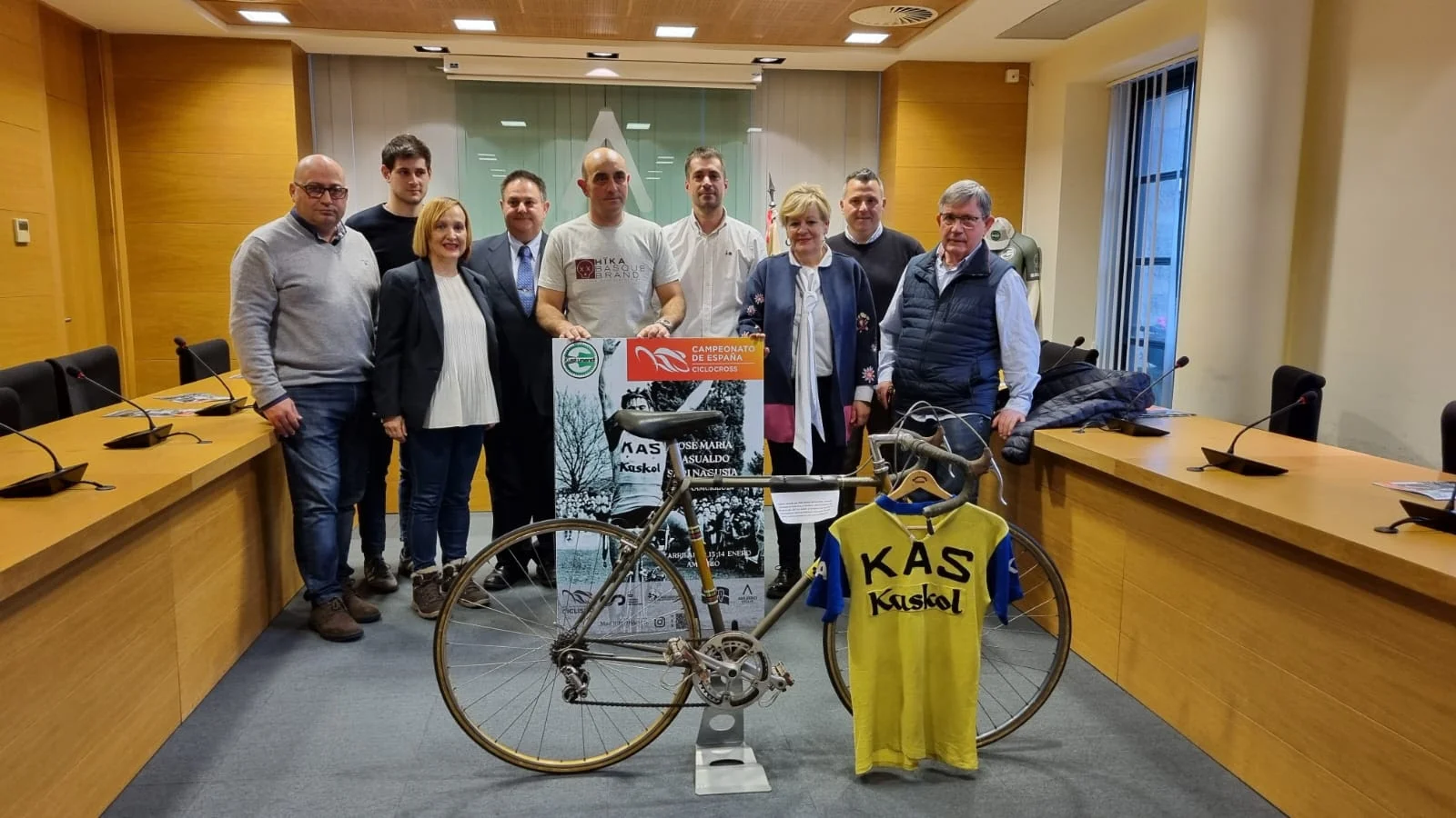 Todo listo en Amurrio para unos espectaculares Campeonatos de España de Ciclocross 2024