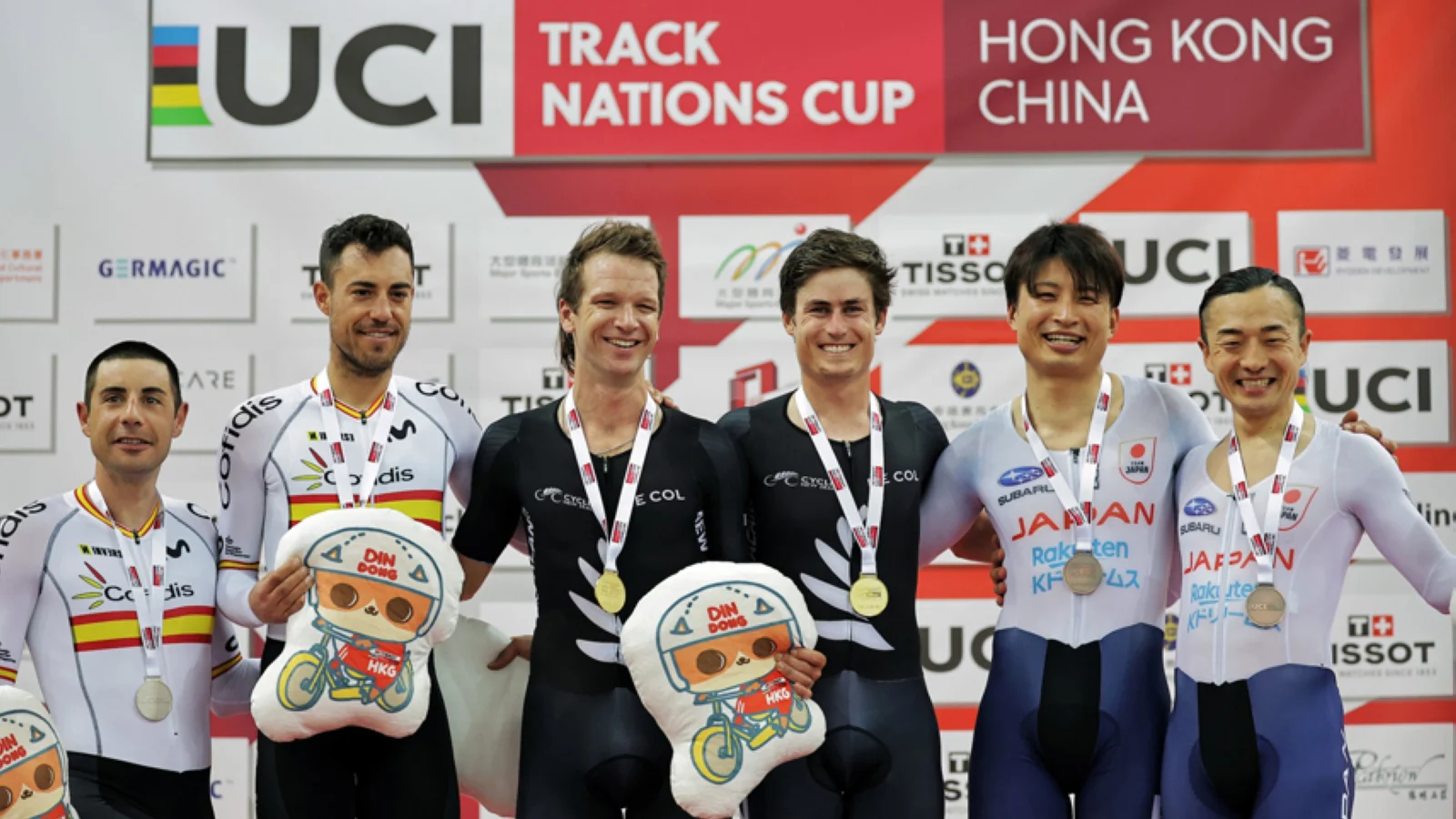 Torres y Mora atrapan la plata en la madison de la Copa de las Naciones de Hong Kong