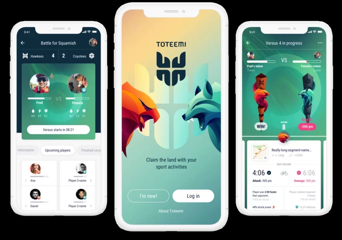 TOTEEMI es la nueva App que fusiona el deporte outdoor con batallas virtuales multijugador