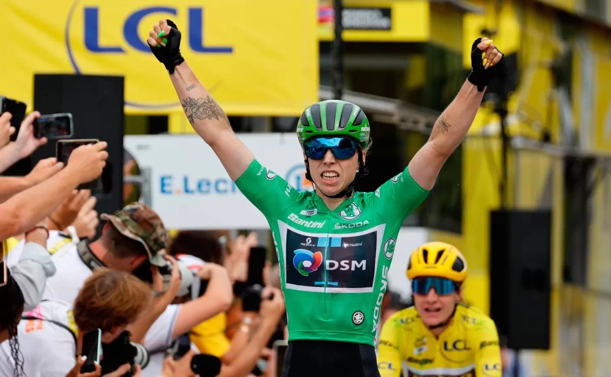 Tour de Francia femenino: Lorena Wiebes demuestra su velocidad para ganar en Saint-Dié-des-Vosges