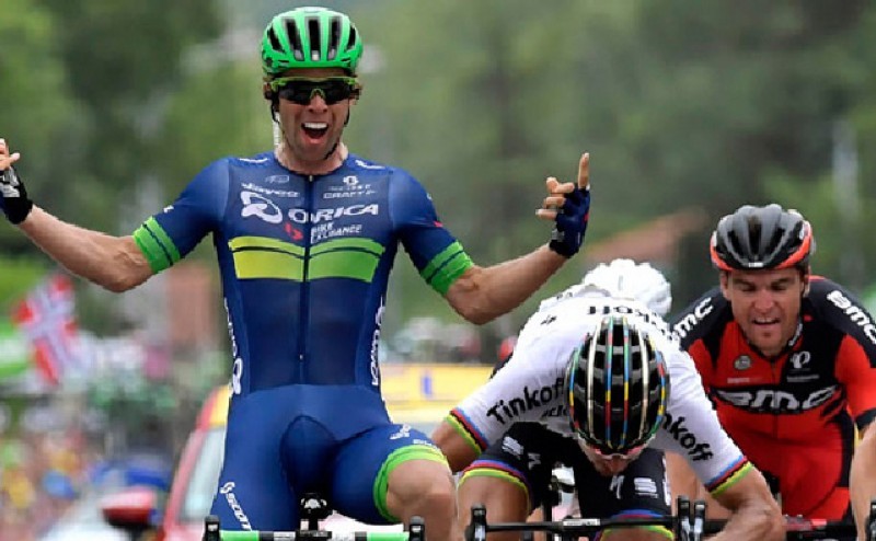 Tour de Francia: Matthews supera a Sagan al sprint