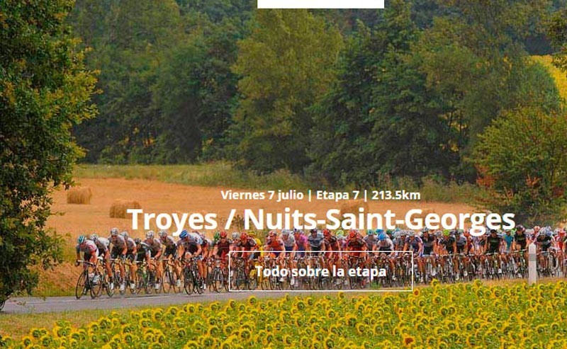 Tour de Francia: Nueva etapa maratón (213 km) en la séptima jornada