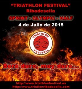 Tres distancias en el Triathlon Festival de Ribadesella