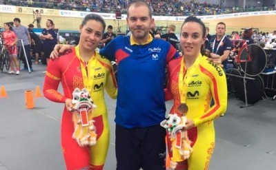 Tres medallas en la Copa del Mundo de pista de Hong Kong