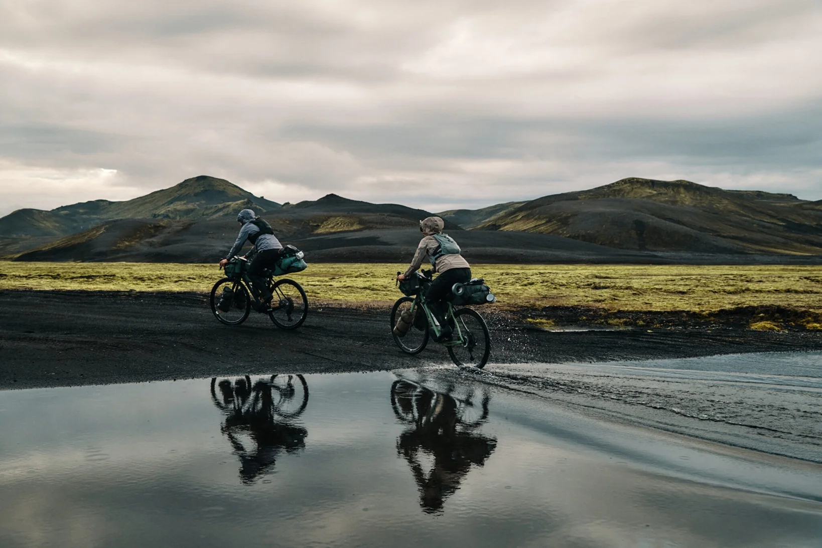 Tres semanas, dos bicicletas, un plan: cruzar Islandia