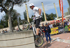 Carles Díaz lidera el Campeonato de España de BikeTrial