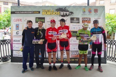 Triki Beltrán y JL Carrasco lideran la Vuelta a Burgos