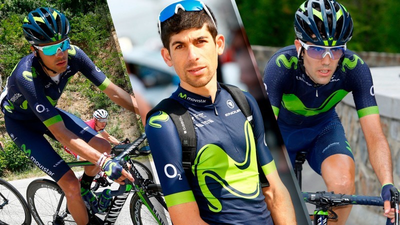 Triple renovación de corredores en Movistar Team