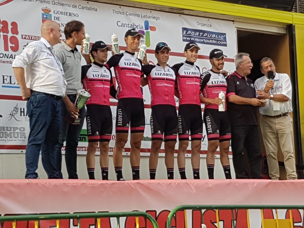 Triunfo de Kiko Galván para el equipo Lizarte  en Vuelta a Cantabria 2019