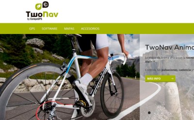 TwoNav renueva su página web