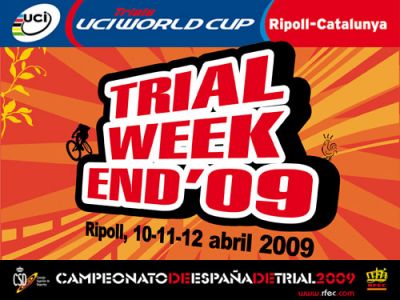 Todo listo en Ripoll para el  Trial Week End 2009