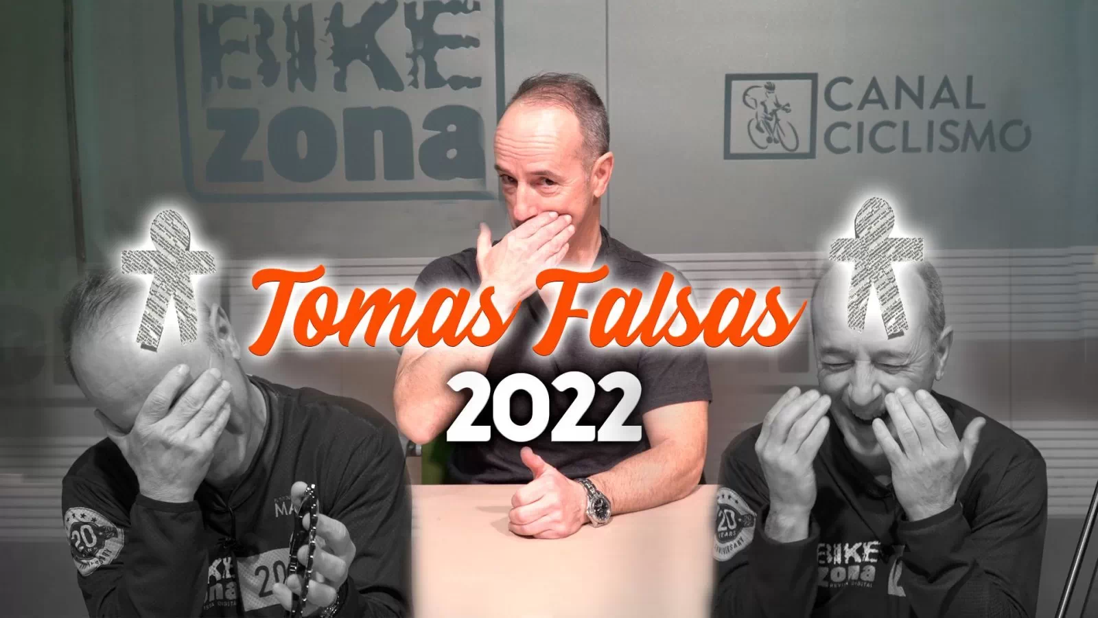 Un año de programas de ciclismo con BikezonaTv en nuestro recopilatorio de tomas falsas