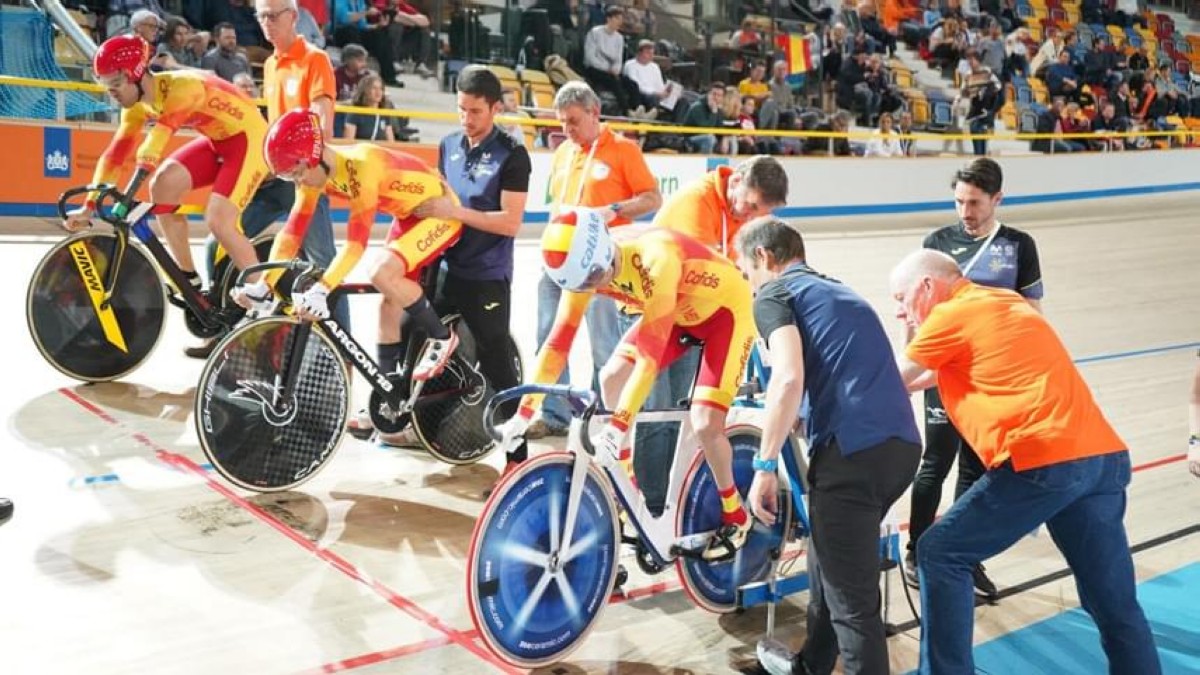 Un exitoso Mundial de Ciclismo Adaptado en Pista con 6 medallas