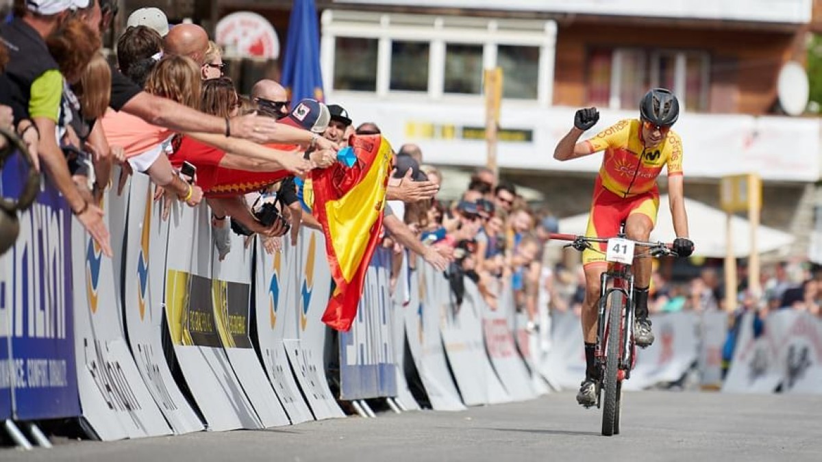 Un gran David Valero conquista la quinta plaza en el Mundial de BTT XC Maratón