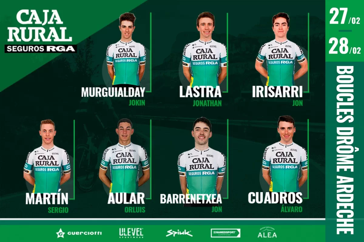 Un pelotón World Tour para el regreso de Caja Rural-Seguros RGA