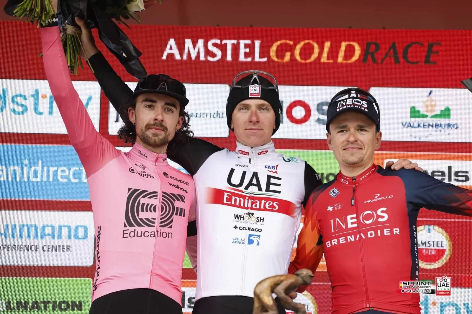 Un Tadej Pogacar imparable conquista también la Amstel Gold Race 2023