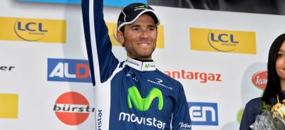 Alejandro Valverde consigue el podio en la Paris Niza