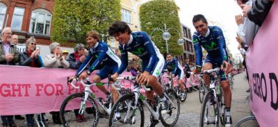 Giro de Italia, nuestros equipos evitan las caídas