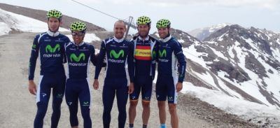 Preselección del Movistar Team para el Tour de Francia