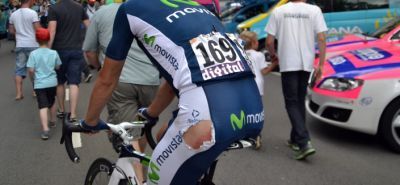 Jornada de caídas para Movistar en la primera etapa del Tour