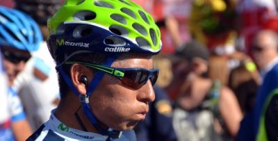 Nairo Quintana se da otro susto en La Vuelta