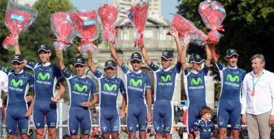 Movistar Team mejor escuadra en La Vuelta 2012