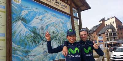 Valverde y Quintana se van de Tour